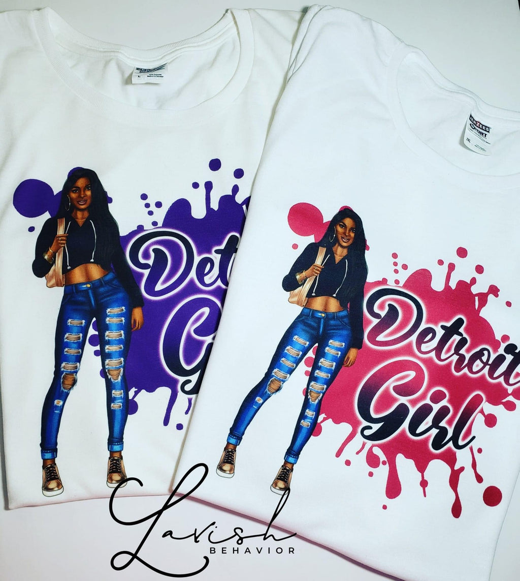 Detroit Girl Tshirt