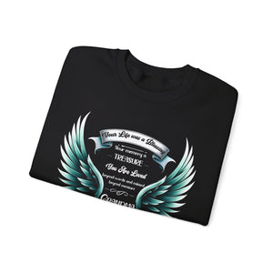 Angel Wing Memorial Crewneck Sweatshirt