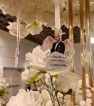 Memorial acrylic ornaments