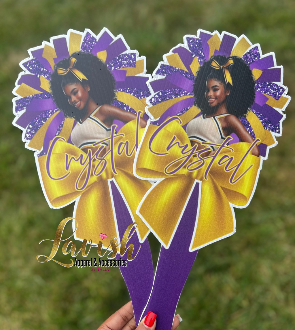 Cheer Fans | Cheerleader Fans | Coroplast Fans