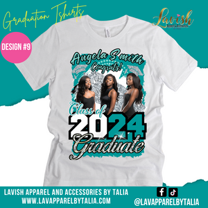 Graduation Tshirt | Class of 2024 Grad Tshirt | Graduate Tshirt