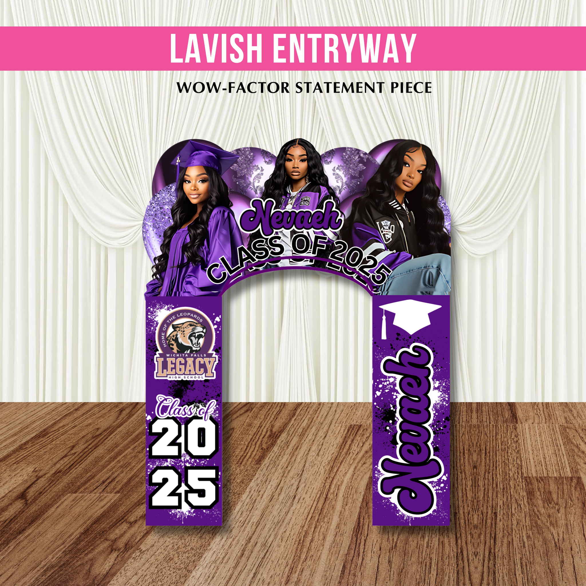 Graduation Lifesize Cutouts/Panel Boards Classic Design 6-8ft – Lavish ...