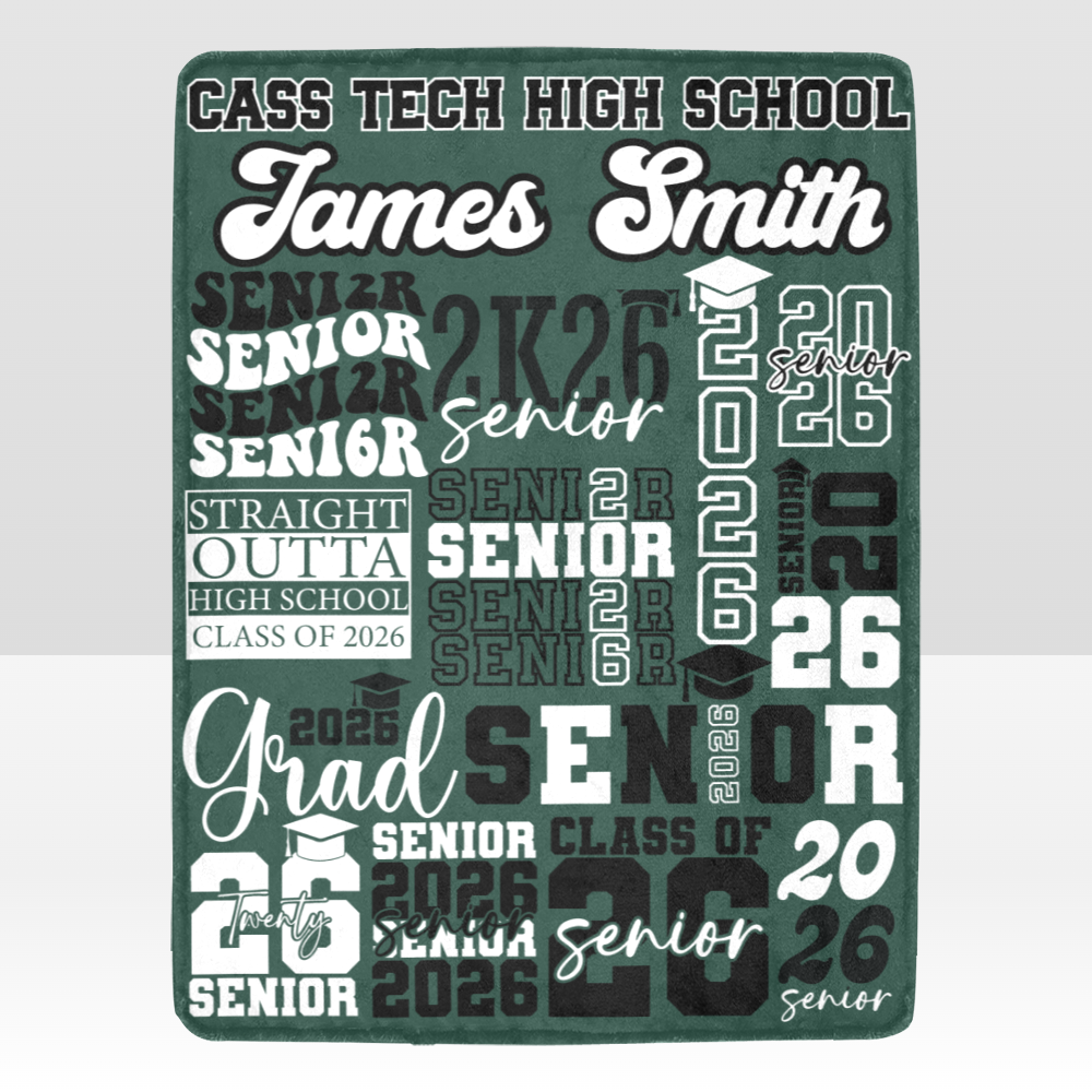Senior Class of 2026 Blanket | Ultra Soft Blanket