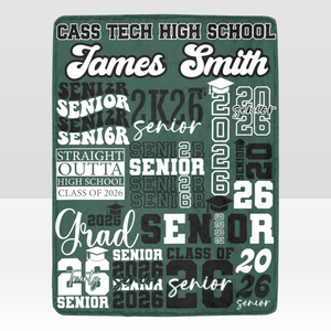 Senior Class of 2026 Blanket | Ultra Soft Blanket