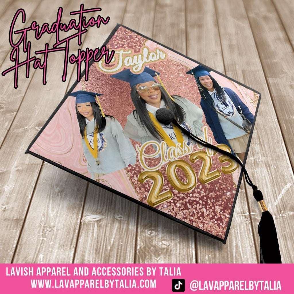 Graduation Hat Topper | Class of 2023 Grad Hat Topper
