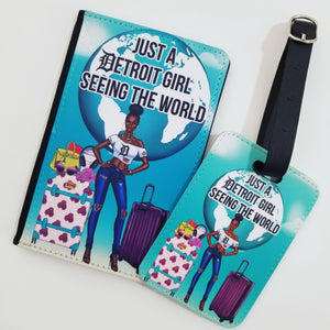 Just a (Insert City) Girl Luggage Tag
