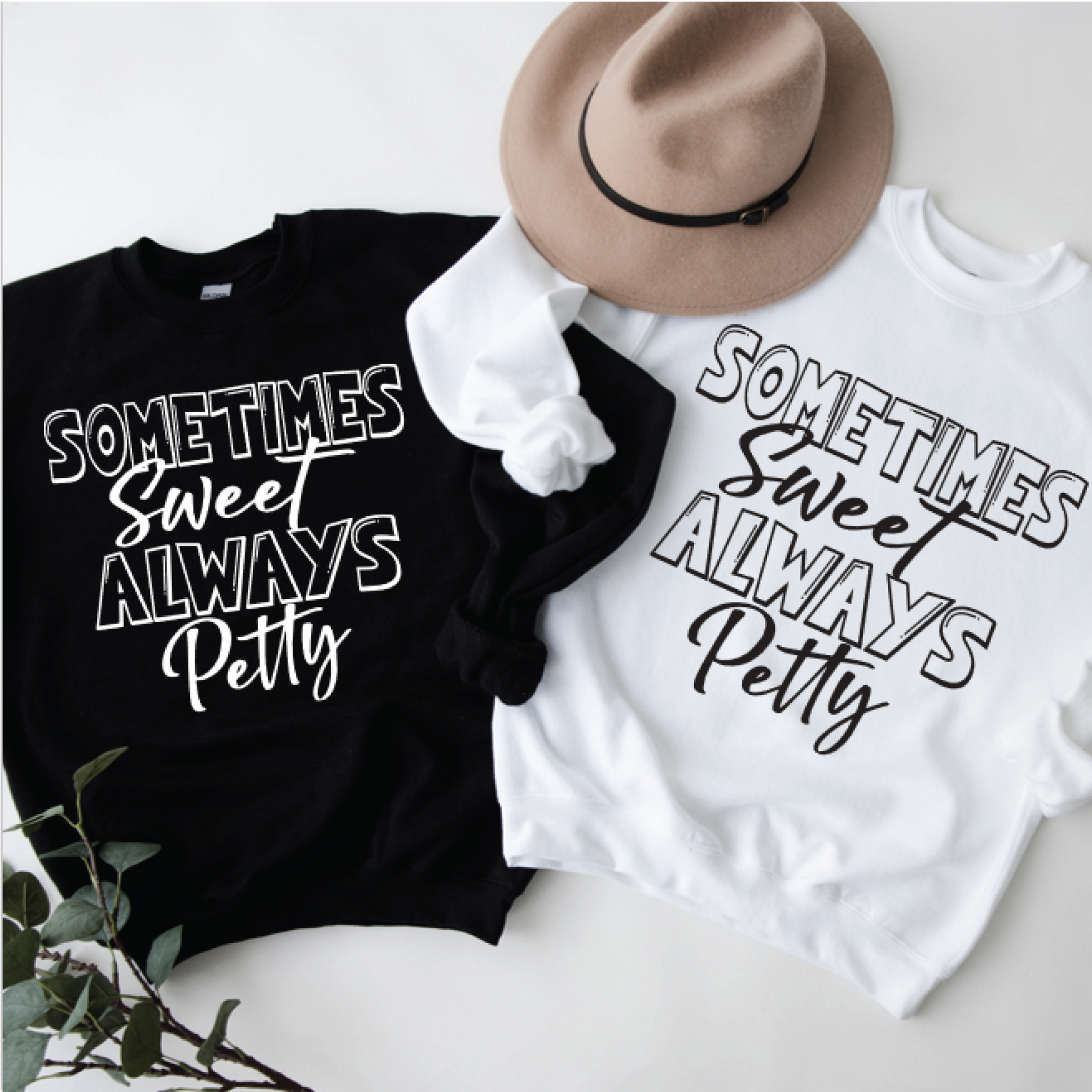Always Sweet Sometimes Petty Unisex Heavy Blend™ Crewneck Sweatshirt