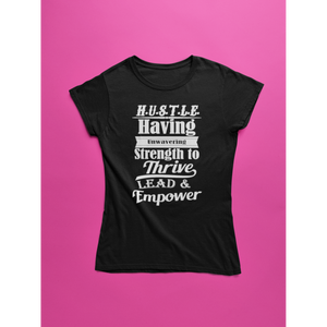 H. U. S T. L E. Tshirt | HUSTLE Tshirt