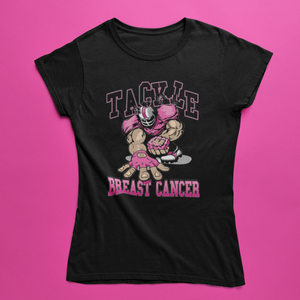 Tackle Breast Cancer Tshirt | Breast Cancer Awareness T-shirt