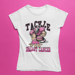 Tackle Breast Cancer Tshirt | Breast Cancer Awareness T-shirt