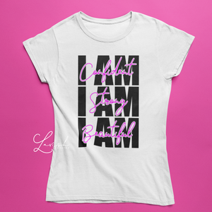 I am Confident Strong Beautiful Tee